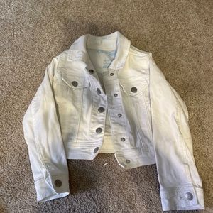 Girls size 4/5 Cat and Jack White Denim